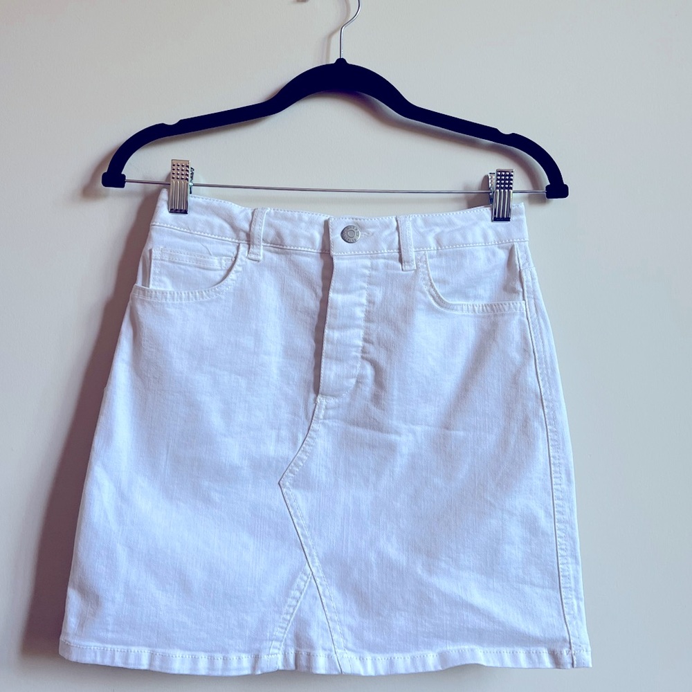 Croft & Barrow Skort white denim